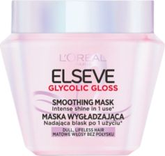 Zdjęcie L'Oreal Elseve Glycolic Gloss Wygładzająca Maska Do Włosów 300Ml - Pogorzela