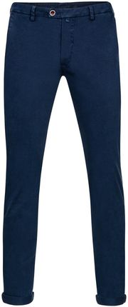Spodnie męskie granatowe typu chino 48
