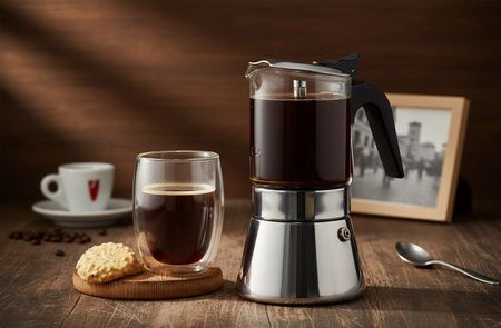 Ambition Kawiarka Evie 240 ml szklana Indukcja (335811)