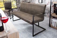 Zdjęcie Invicta Interior Loft Ławka 160 cm vintage taupe - Osiek