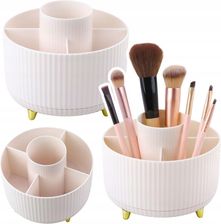 Zdjęcie Organizer na pędzle obrotowy 360° biały (725356) - Kraków