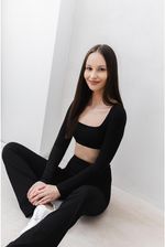 Zdjęcie Top do jogi Moonholi Flash z długimi rękawami - Kalety
