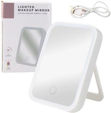 Zdjęcie Lean Lusterko Podświetlane Led 3 Tryby Oświetlenia Kąt Nachylenia 90° Białe - Dobra