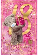 Zdjęcie Kartka Holograficzna 3D - On Your 18Th Birthday - Ścinawa
