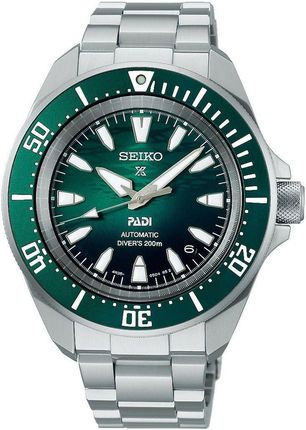 Zegarek męski Seiko Prospex Sea Diver Automatic Samurai II Green PADI Special Edition SRPL53K1