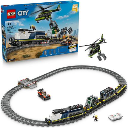 LEGO City 60508 Napad na policyjny pociąg