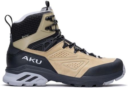Aku buty trekkingowe męskie Reactive Gore-tex turystyczne za kostkę beżowe