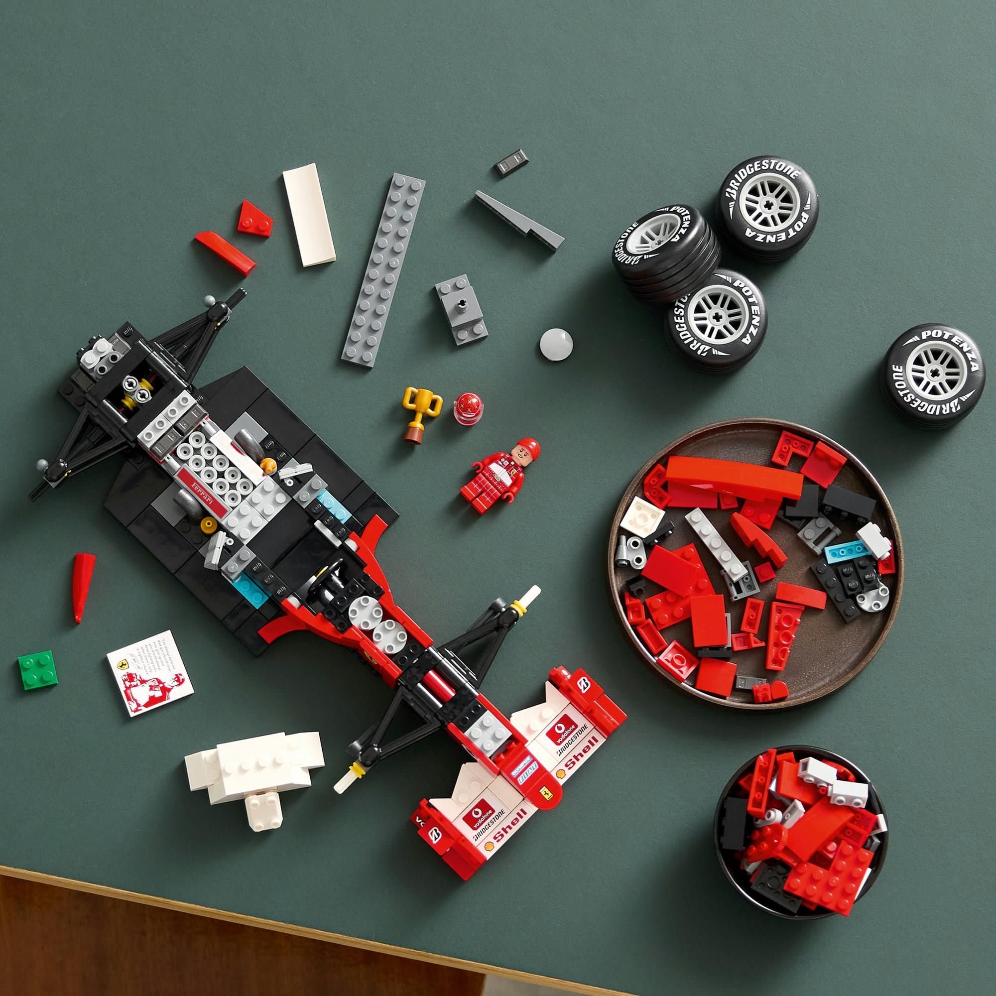 LEGO Icons 11375 Ferrari F2004 i Michael Schumacher - Ceny i opinie ...