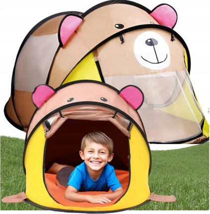 Namiot Dla Dzieci Samorozkładający Plażowy Ogrodowy Baza Miś