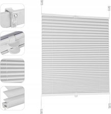 Zdjęcie Roleta Plisowana Sekey 38B00809 80x200 biały Bezinwazyjna - Libiąż