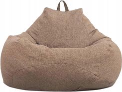 Zdjęcie Pokrowiec na pufę worek brązowy 90x110cm BROWN - Koluszki