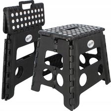 Zdjęcie Taboret Składany Antypoślizgowy Easyform 32cm Czarny 150kg A904029 - Trzebinia
