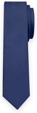 Zdjęcie Krawat wąski (granatowy gładki) - Swarzędz