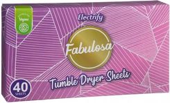 Fabulosa Chusteczki do suszarki zapachowe Electrify 40 szt (40611)