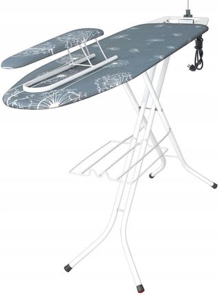 Eurogold Deska do prasowania Black Full Opcja składana 120 × 38 cm z rękawnikiem (D22838PAMSTERDAM)