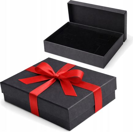 SZKATUŁKA Czarny Pudełko Organizer na Biżuterię