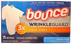 Bounce Chusteczki do suszarki zapachowe Wrinkle Guard Outdoor Fresh 75 szt (30772059081)