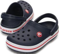 Zdjęcie Klapki Crocs Crocband Clog K granatowo-czerwone 204537 485 - Poznań