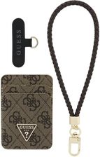 Zdjęcie Zestaw portfel + hand strap Guess        triangle MagSafe brązowy - Kraków