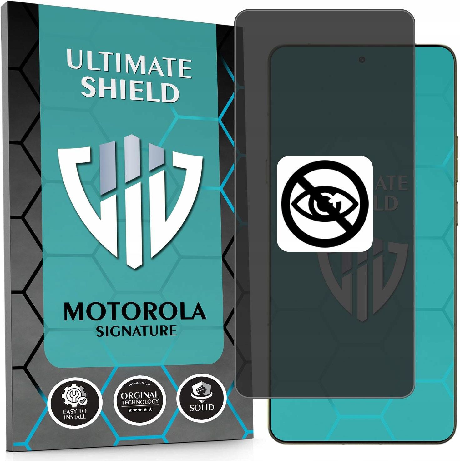 Ultimate Shield Folia 5D Prywatyzująca Do Motorola Signature ...