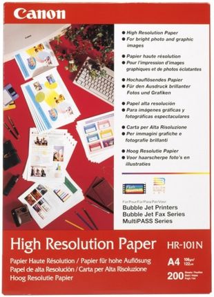 Canon Papier HR101 High Resolution Paper 106g A4 200ark