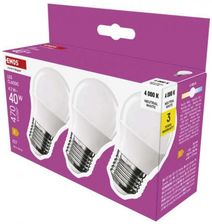 Zdjęcie Emos Żarówka LED Classic Mini Globe E27 4,2W 470lm Neutralna - Jastrzębie-Zdrój