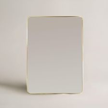 Zdjęcie Lustro ARS LONGA Zen 60 x 90 cm Złote 5900774970279 - Płoty