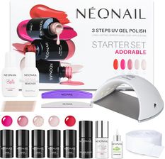 Zdjęcie Neonail Zestaw Startowy Do Manicure Hybrydowego Adorable Starter Set - Kołaczyce