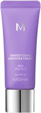 Zdjęcie Missha M Perfect Cover Krem Bb Z Serum Spf50+ 50ml 21 Light Beige - Libiąż