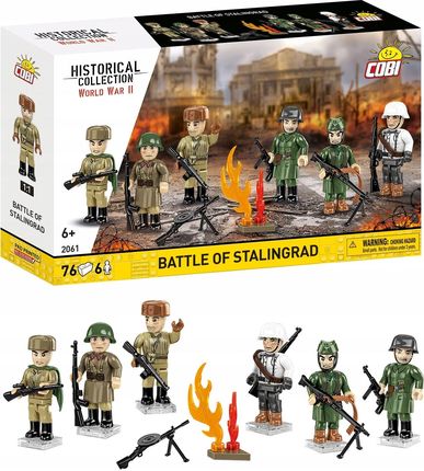 Cobi Klocki 2061 Figurki Bitwa O Stalingrad Historical Collection Wwii 76El