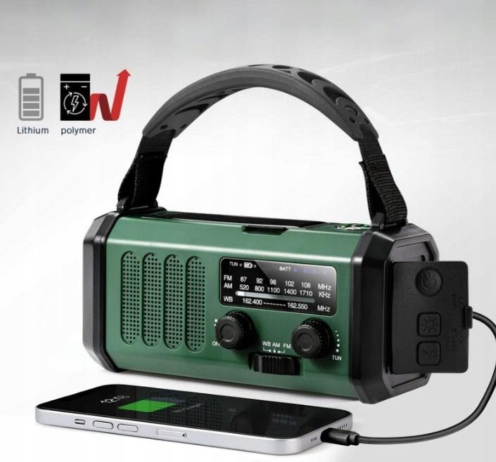 Radio Radio JYSafora Solar radio Zielony - Opinie i ceny na Ceneo.pl