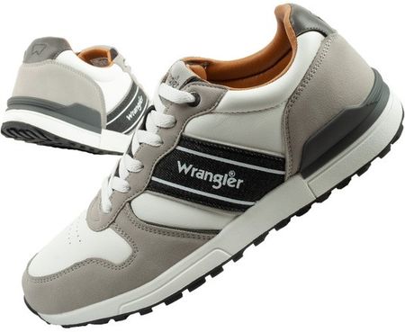 Wrangler buty sportowe męskie sneakersy Wylie modne wygodne lekkie szare