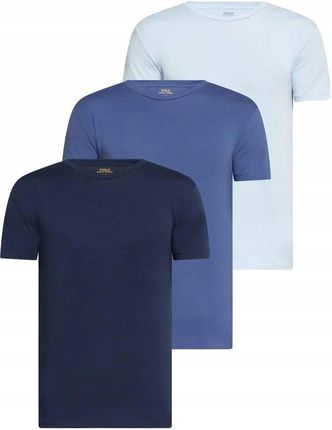 T-shirty męskie Ralph Lauren koszulki z krótkim rękawem 3pak zestaw r. M