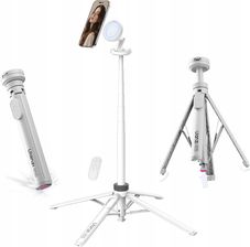 Zdjęcie Kijek SELFIE Stick Statyw 1,5m na Magnes MagSafe Telefon Smartfon + PILOT / MT85 / Biały - Zamość