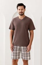 Zdjęcie Piżama męska Regina 505 brązowa duże rozmiary - Dąbrowa Tarnowska