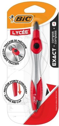 Cyrkiel Bic Exact Precyzyjny Lycee Czerwony 937101