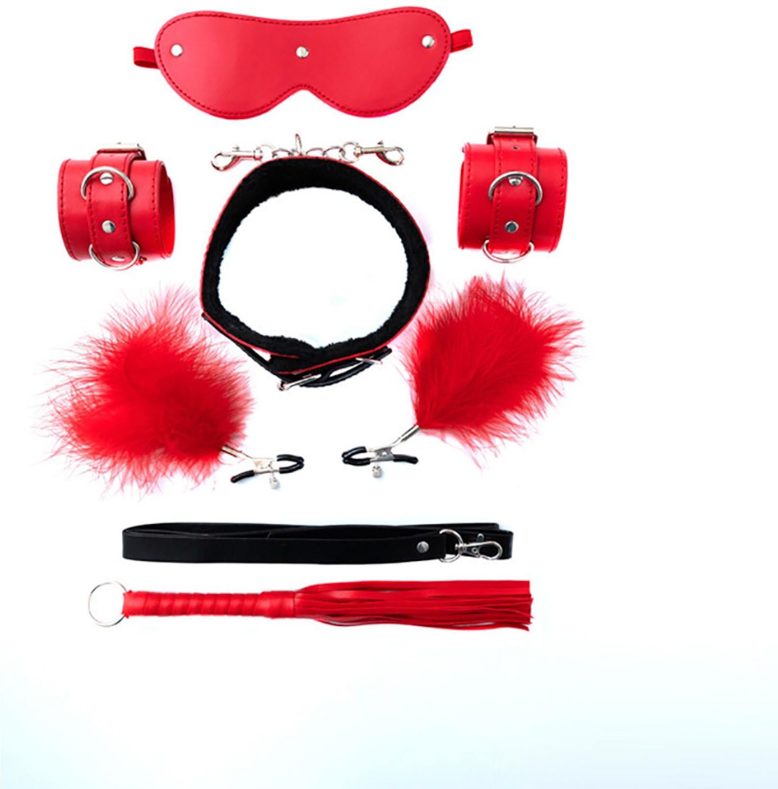 Fantasy Bondage Set Consists Of 5 Bdsm Pieces BOSSOFTOYS94FF001055 fantasy-bondage-set-consists-of-5-bdsm-pieces-bossoftoys94ff001055