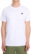 Zdjęcie Męska koszulka 4F T-shirt TSHM3341 10S  biały (M) - Nowy Targ