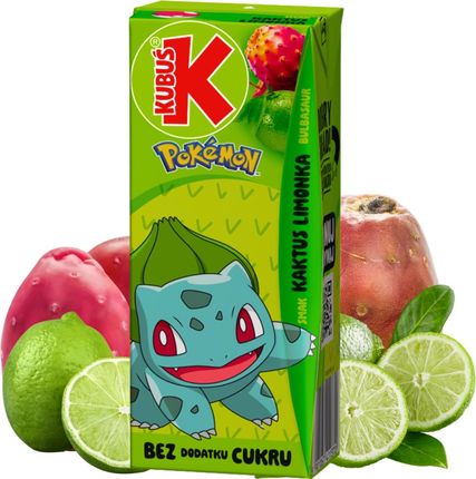 Tymbark Kubu Pokmon Napj Smak Kaktus Limonka 200Ml X 5szt. - Ceny i  opinie - Ceneo.pl