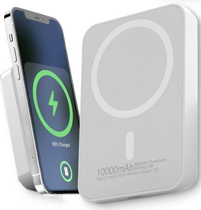 Arsa Go Powerbank Magsafe 10000Mah Bezprzewodowy Magnetyczny Kabel Usb-C Do Iphone
