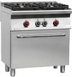 RM GASTRO Kuchnia gazowa WOK z piekarnikiem elektrycznym CF2 - 68 GEM WOK