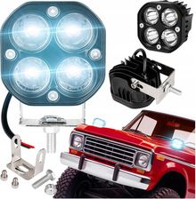Zdjęcie Master Car Lampa Robocza Led Samochodowa 40W Halogen Szperacz 10-60V 4Led - Kobyłka