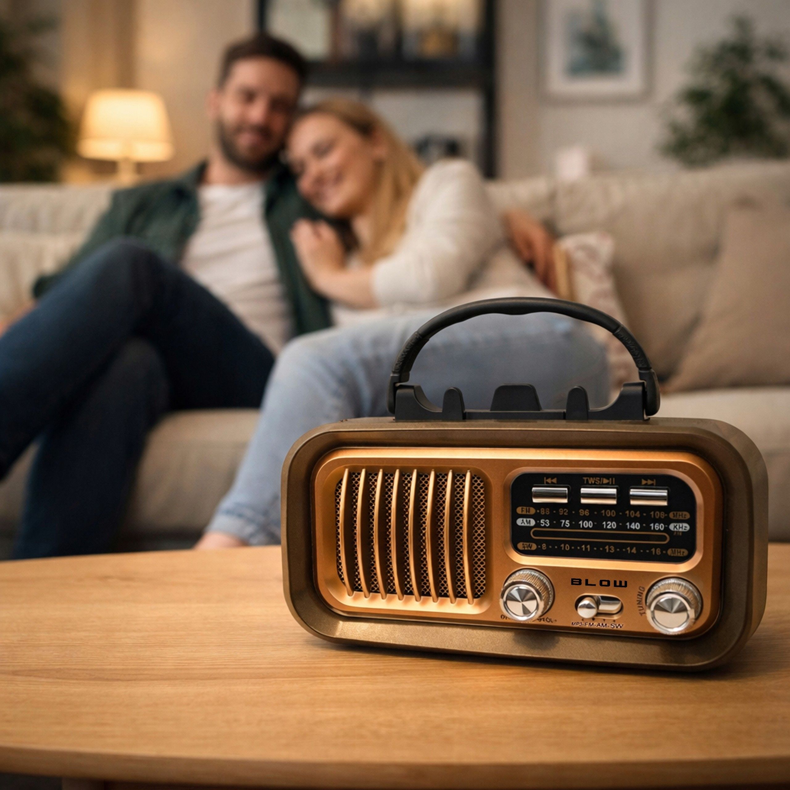Radio Radio Blow RA16 Brązowy - Opinie i ceny na Ceneo.pl