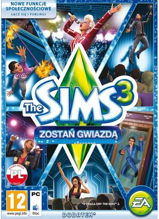 The Sims 3 Zostań gwiazdą (Digital)