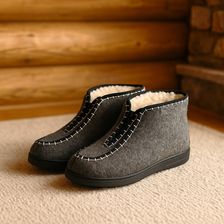 Zdjęcie Bambosze Męskie Filc Wełna 2228 (40) - Wrocław