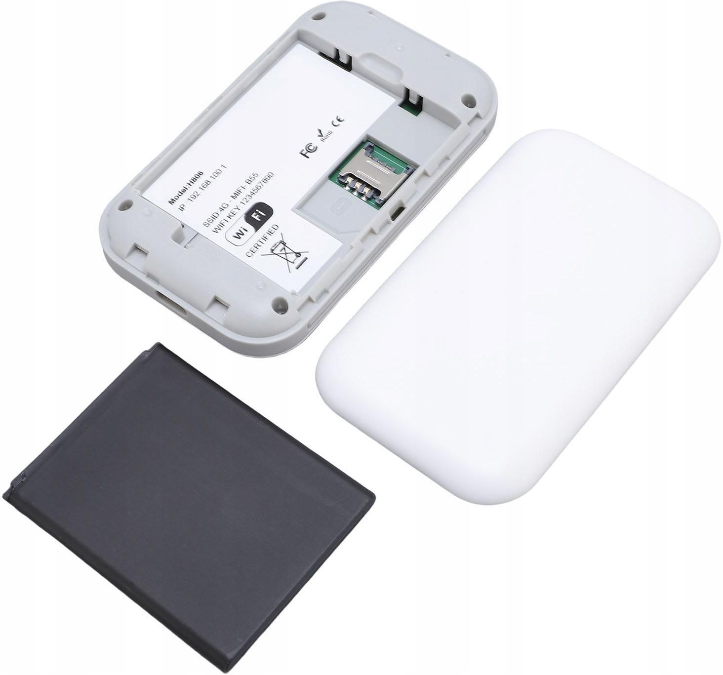 Router Przenośny Router Mobilny 4G 5G Wifi 300Mbps 2100 Mah Na Kartę ...