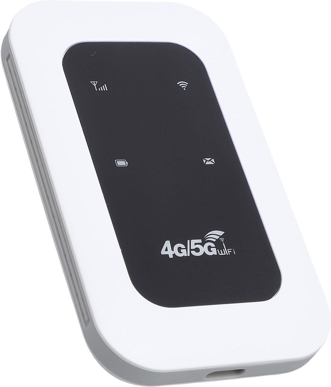 Router Przenośny Router Mobilny 4G 5G Wifi 300Mbps 2100 Mah Na Kartę ...
