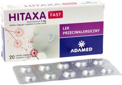 Zdjęcie Hitaxa Fast 20 tabletek – na objawy alergii - Brok