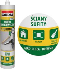 Zdjęcie Soudal Akryl Express Turbo Błyskawiczny 280ml - Pobiedziska
