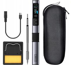 Zdjęcie Fnirsi HS-02A Inteligentna Lutownica 100W Zestaw Standard - Brzeg